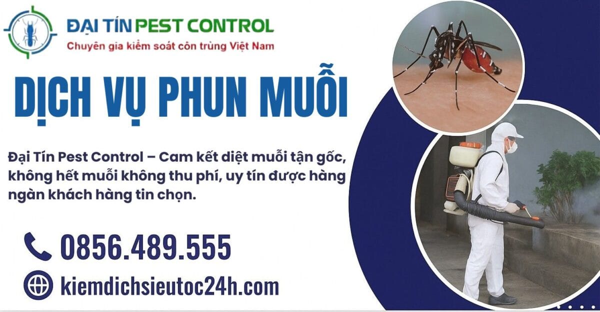 Dịch vụ phun thuốc diệt muỗi