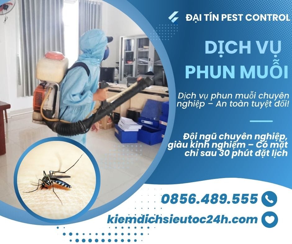 Dịch vụ phun muỗi tại Hà Nội – Giải pháp thông minh cho cuộc sống an toàn