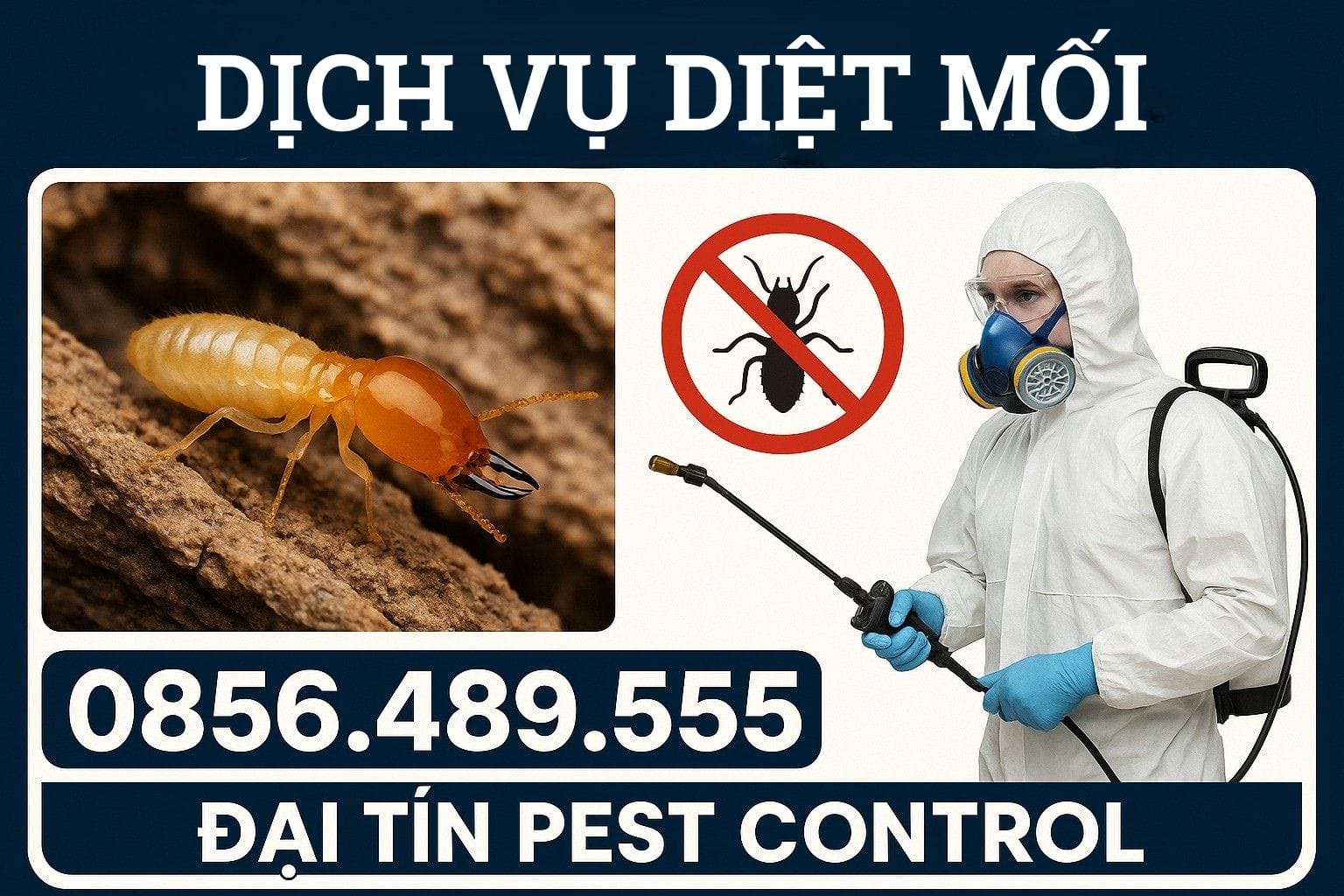 Diệt mối tại Phú Thọ uy tín, an toàn – Chỉ có ở Đại Tín Pest Control!