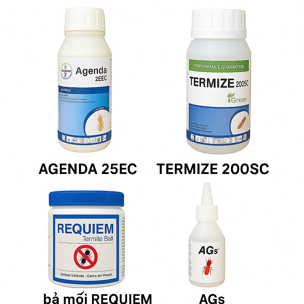 1 số hóa chất diệt mối hiệu quả, an toàn