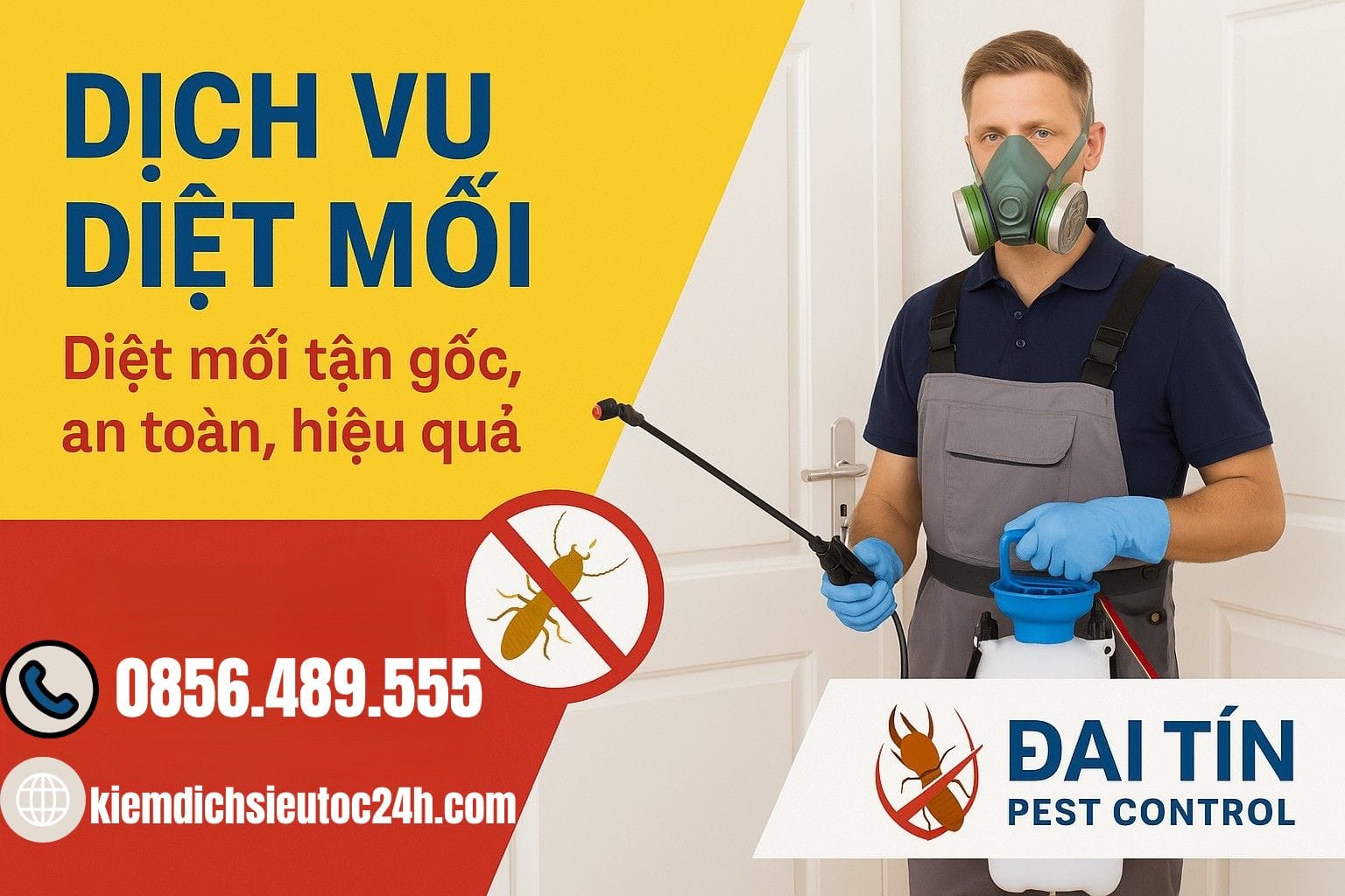 Đại Tín Pest Control – Dẫn đầu dịch vụ diệt mối tại Mỹ Đức, không khoan đục
