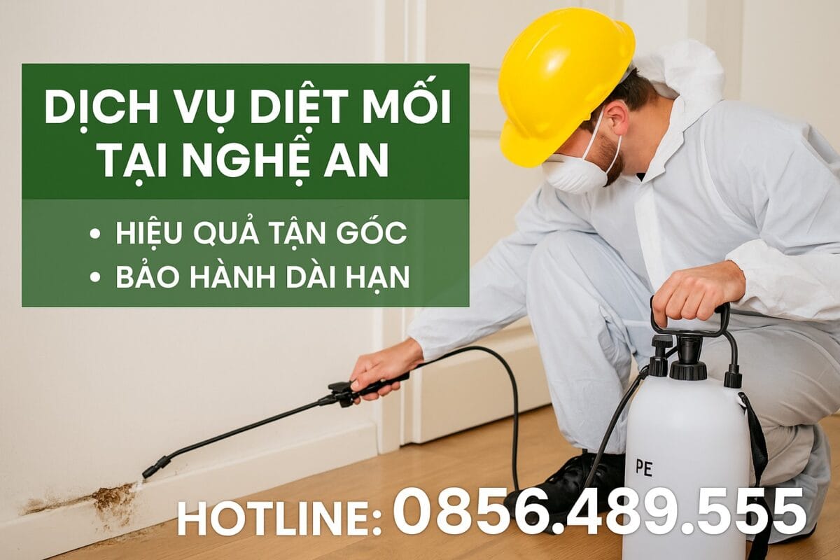 Dịch vụ diệt mối tại Nghệ An