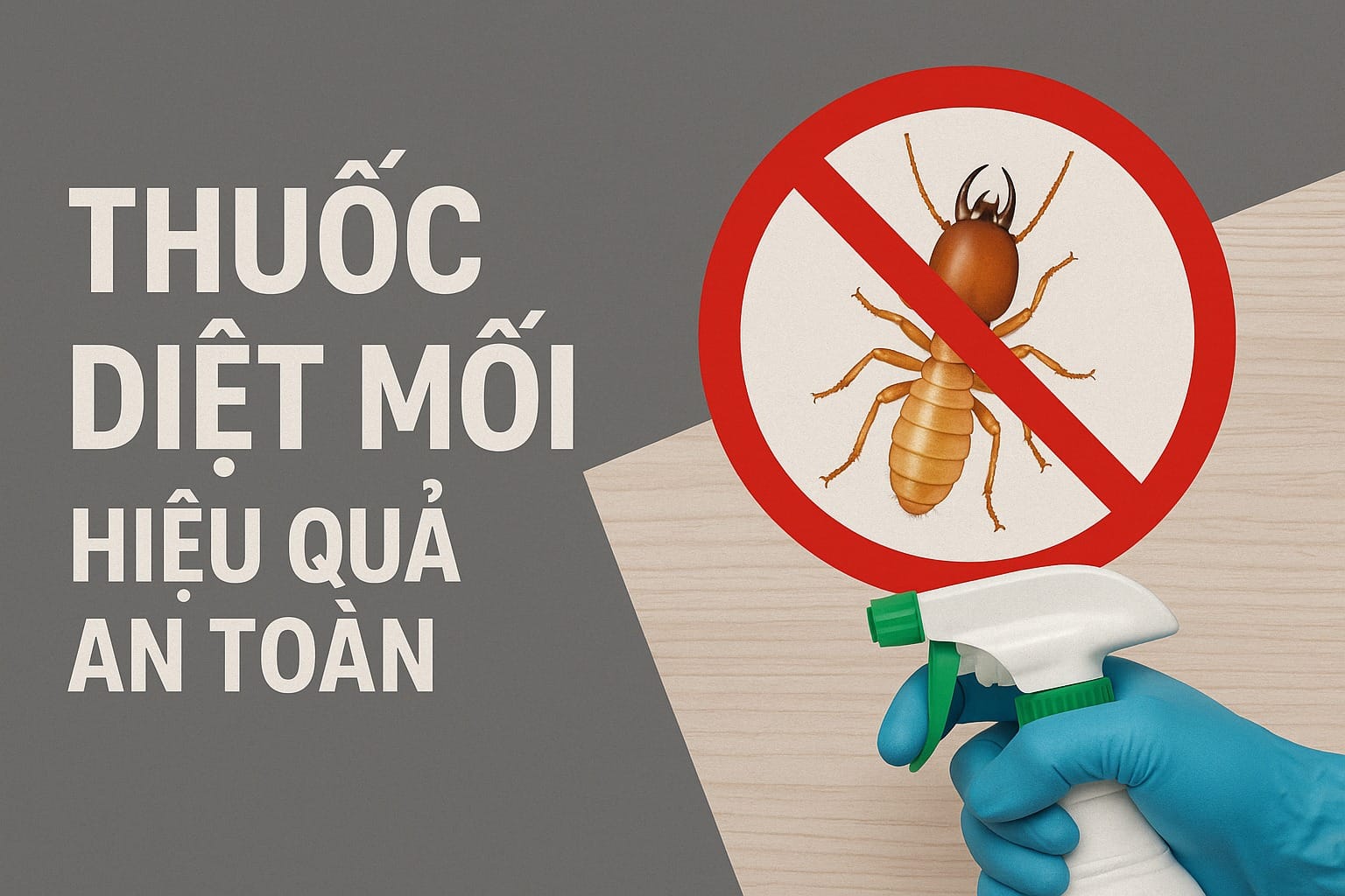 Thuốc diệt mối hiệu quả an toàn