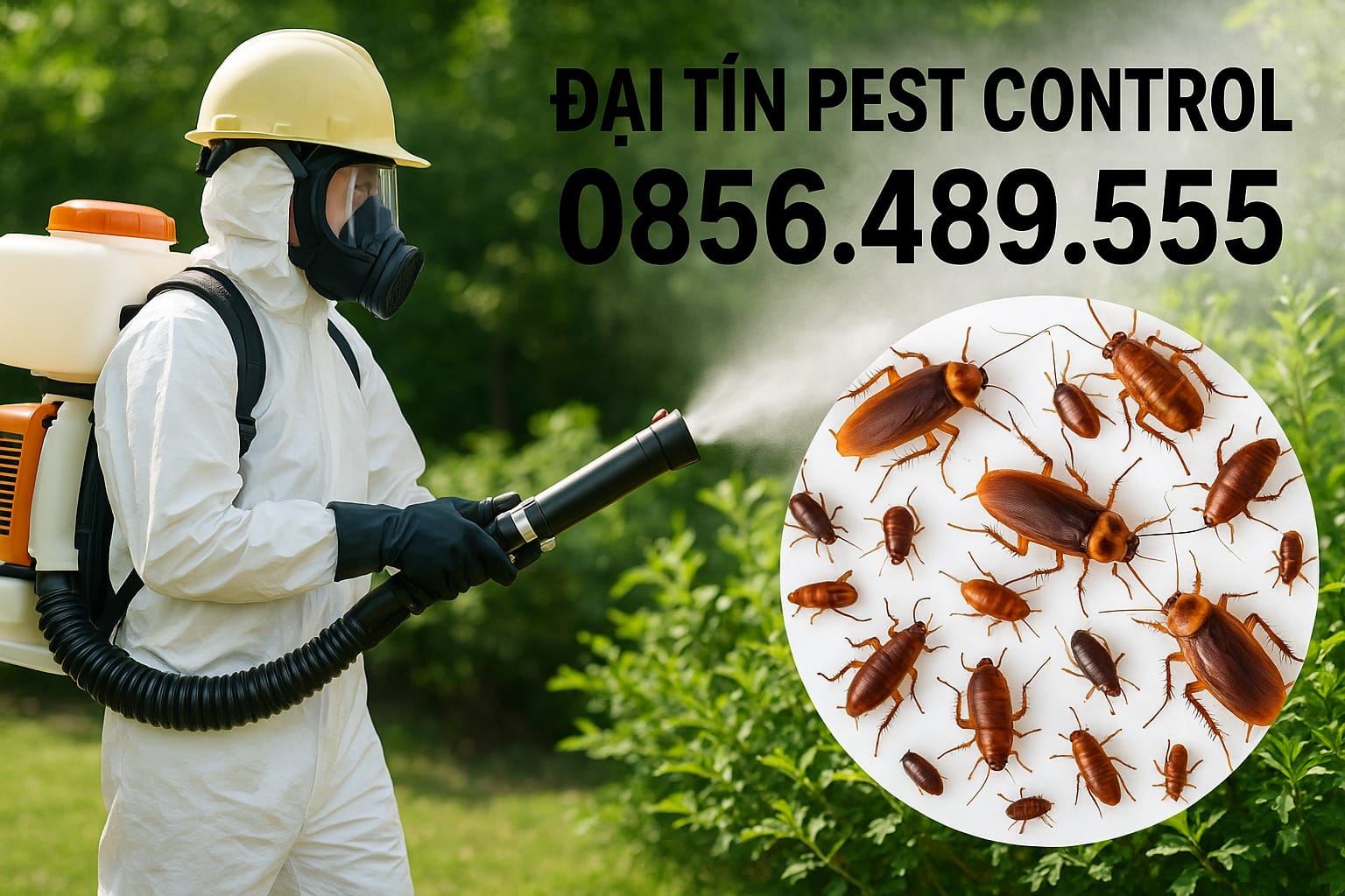 Dịch vụ diệt côn trùng tại Thái Bình uy tín chuyên nghiệp