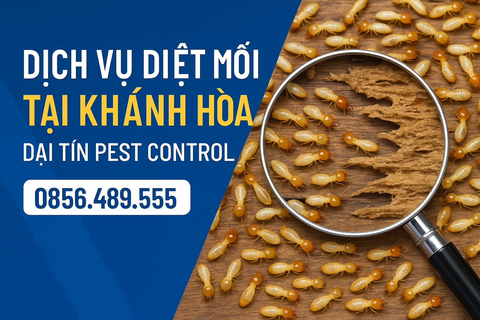 Dịch vụ diệt mối tại Khánh Hòa – Uy tín làm nên khác biệt