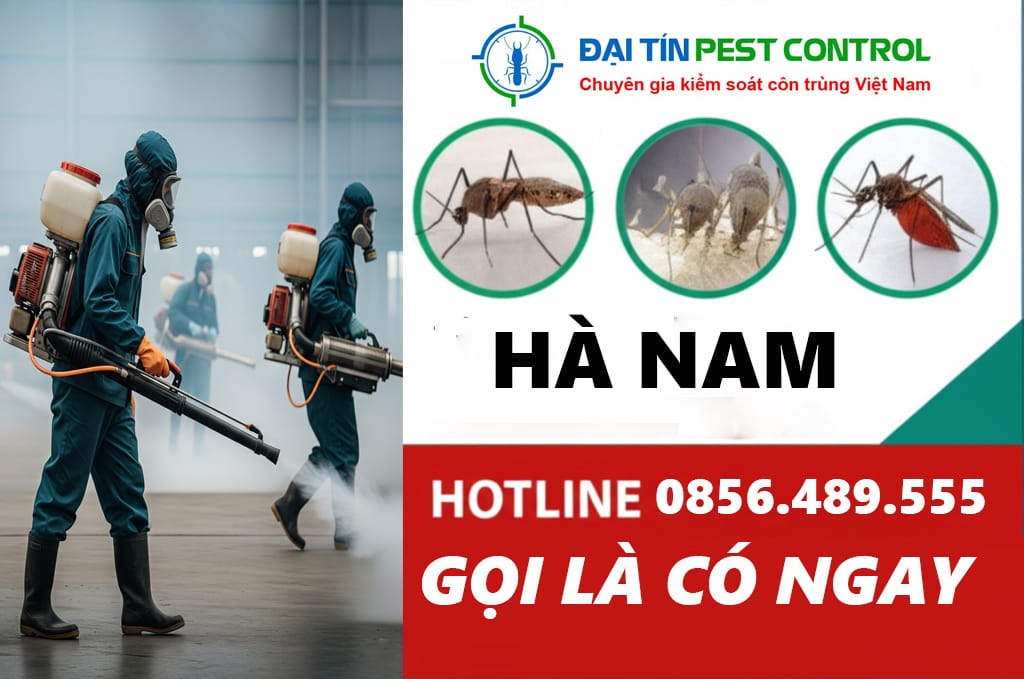 Công ty xịt muỗi khu công nghiệp Hà Nam uy tín nhất
