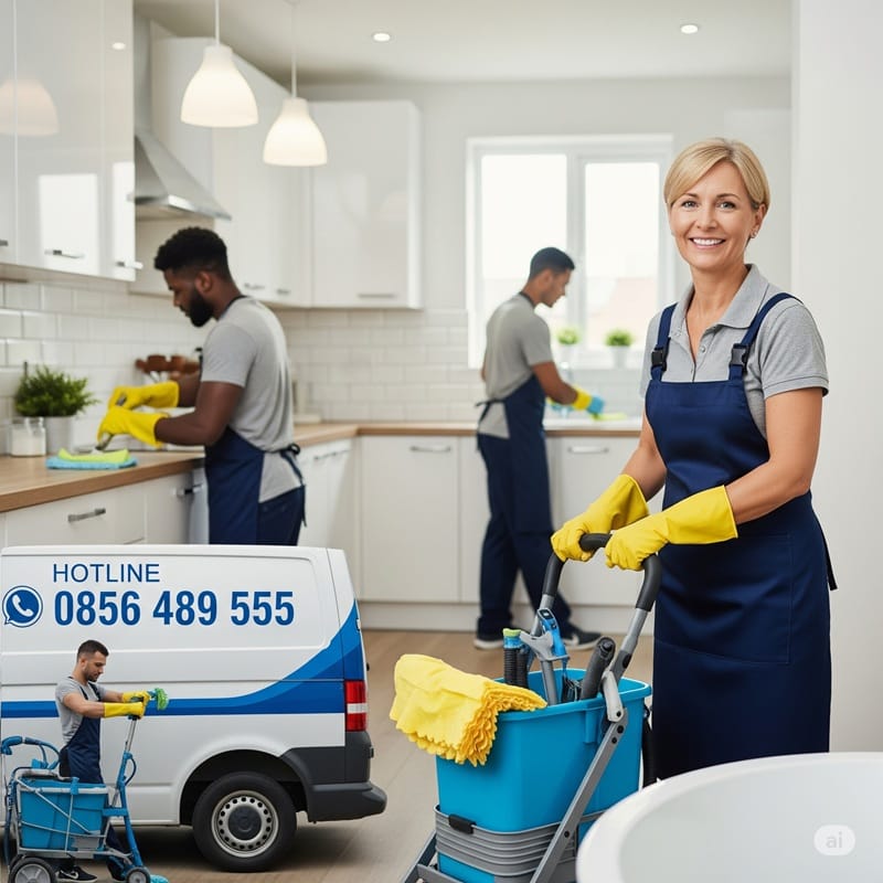 Dịch vụ nhà sạch tại quận Long Biên ❤️❤️❤️ Đại Tín