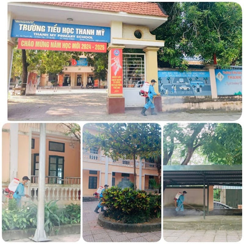 Dịch vụ phun thuốc muỗi tại trường học Hà Nội của Đại Tín