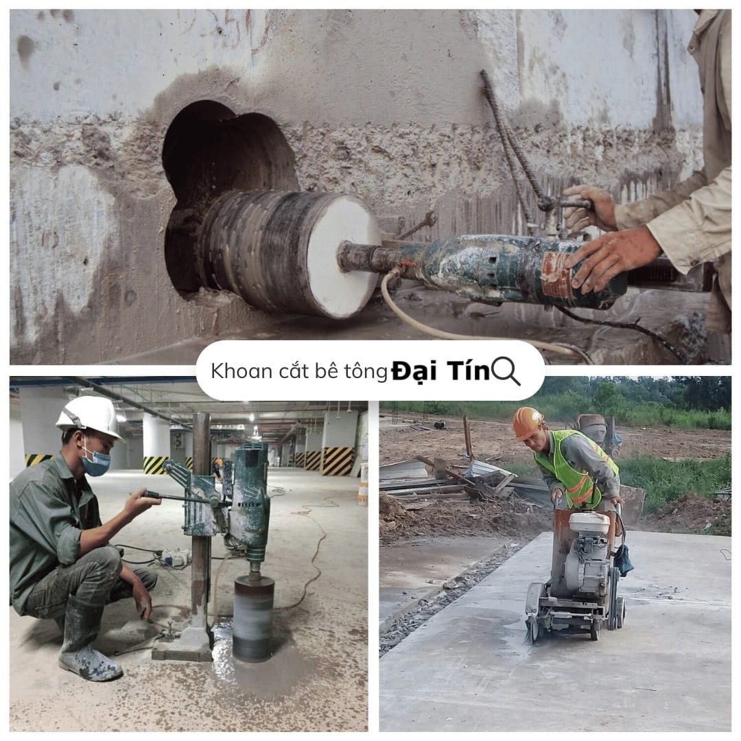 Dịch vụ khoan cắt bê tông