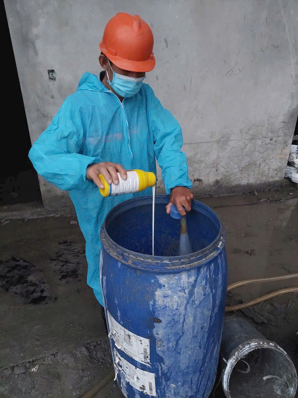 Đại Tín cam kết dùng hóa chất diệt côn trùng an toàn, được Bộ Y Tế cấp phép sử dụng